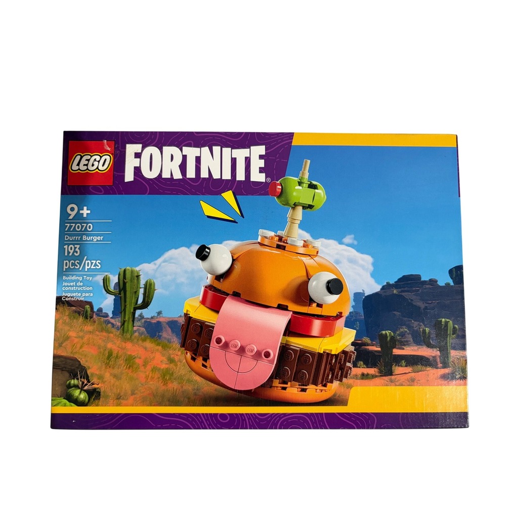 LEGO Fortnite Durrr Burger 77070 OS Multicolor LEGO, Fortnite, Sealed Box New